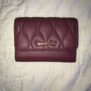 Vera Bradley Quilted Leather Wallet